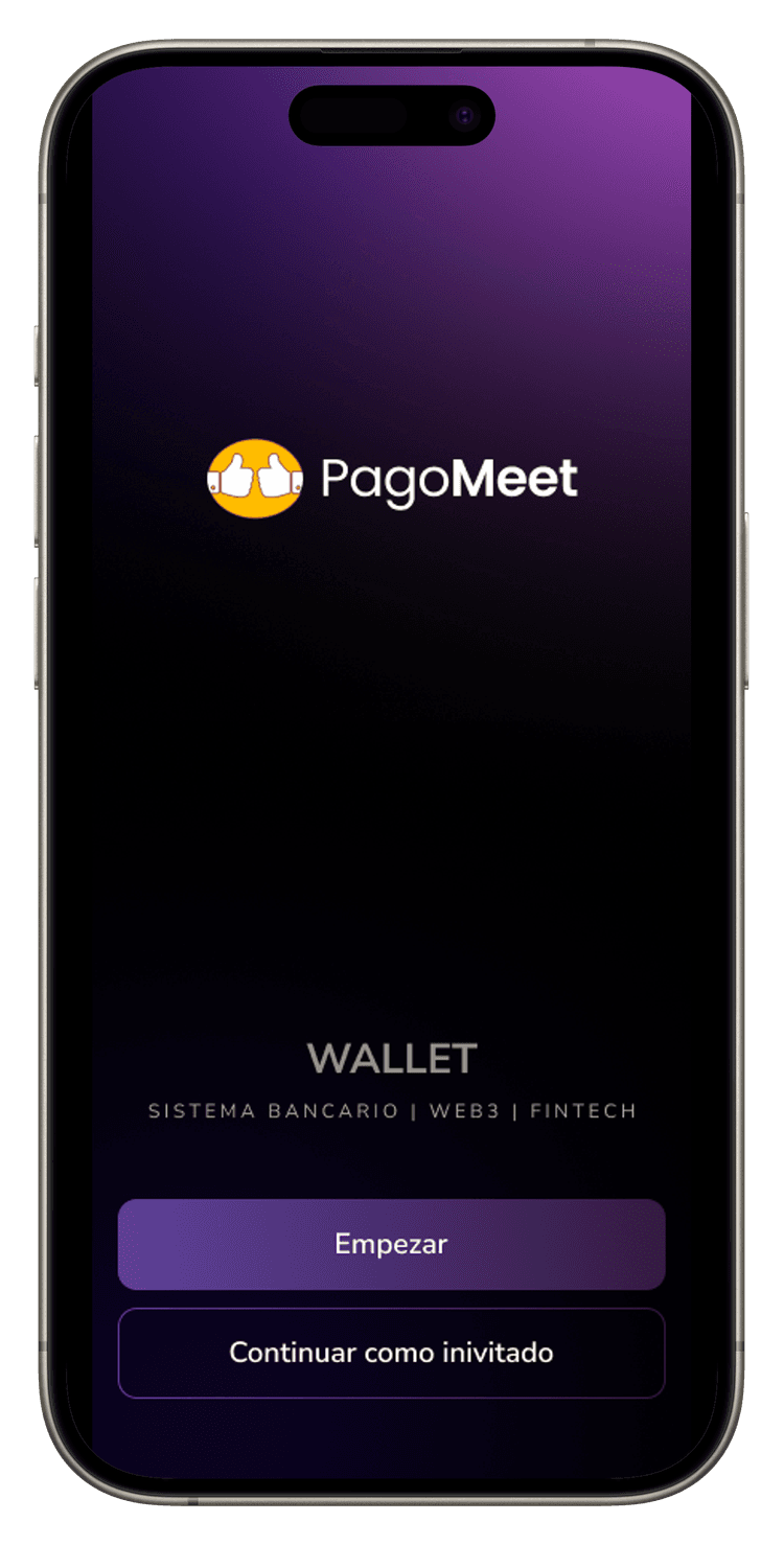 PagoMeet Wallet App